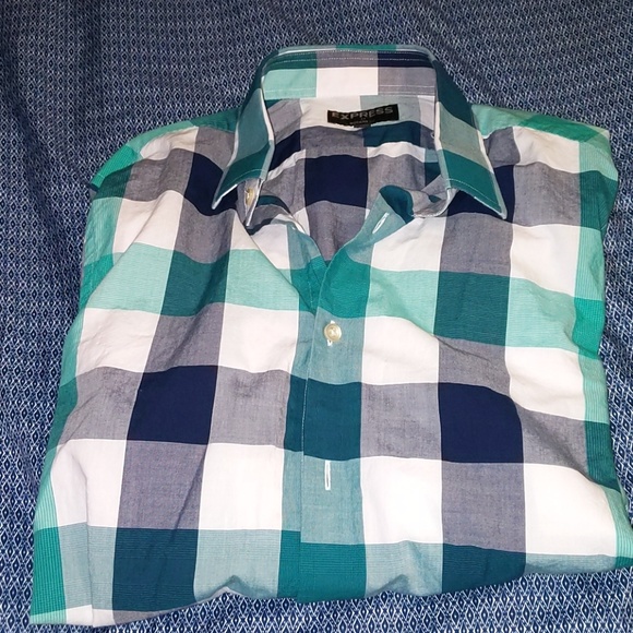 Modern fit plaid button down - Picture 2 of 2
